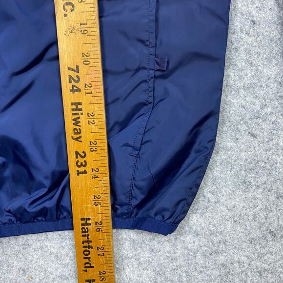 Cracker Barrel jacket Mens S womens M windbreaker hood pocket workwear fullzip ￼ - Picture 9 of 10